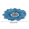 thumbnail image 2 of Dainzusyful Home Decor Rug Heat Transfer 3D Shaped Flower Floor Mat Sofa Bedroom Living Room CarpetArea Rug, 2 of 5
