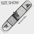 thumbnail image 3 of Yayeee Double Oven Mitt Kitchen Heat Resistant Baking 35" x7" Quilted Glove, Black Cute Cat, 3 of 6