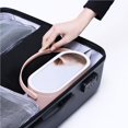 thumbnail image 1 of Multifunctional Travel Makeup Case Portable Cosmetic Storage Box Makeup Carrying Case with LED Light Mirror for Home Outdoor Travel, 1 of 9
