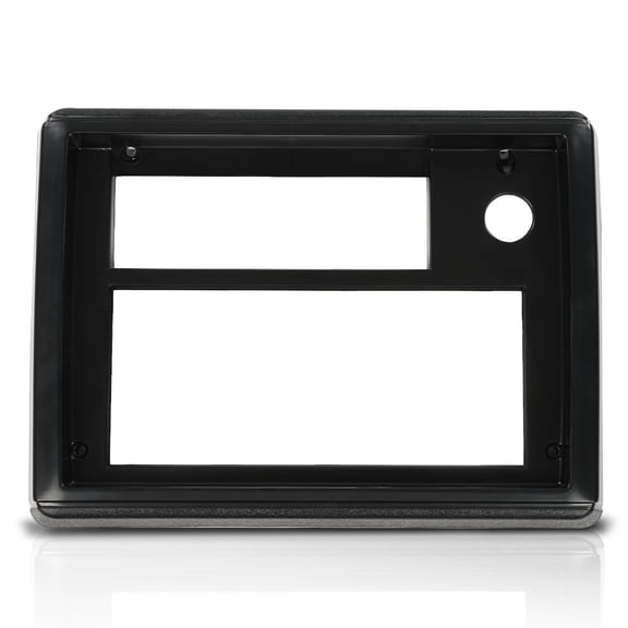PIT66 Radio Face Plate Black Fit for Chevy El Camino Monte Carlo SS GMC Caballero 1981-1988 Dash Cover Panel