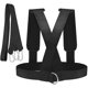 thumbnail image 4 of Arnés de trineo para entrenamiento, entrenador de resistencia y asistencia, Kit de cuerda de resistencia para entrenamiento físico, mejora la velocidad, la resistencia y la fuerza, 4 of 5