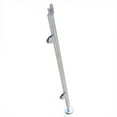 thumbnail image 4 of High Glass Balustrade Railing Post 110cm Glazing 316  Stainless Steel Handrail End Post with Top, 4 of 12