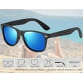 thumbnail image 4 of Lunettes de Soleil pour Femmes Hommes Polarisées Protection UV400 Monture Carrée, 4 of 4