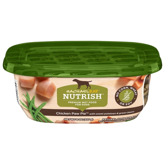 Rachael Ray Nutrish Natural Premium Wet Dog Food, 8-Ounce Tub