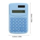 thumbnail image 4 of Calculadora electrónica Calculadora de bolsillo Herramienta de conteo de oficina Decoración de escritorio para la escuela, 4 of 4