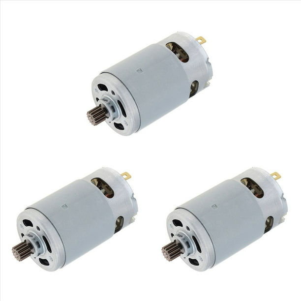 3X Motor Cepillado RS550 de 21 V, 14 Dientes, Adecuado para Minisierra de Troncos InaláMbrica de 4/6 Pulgadas, Accesorios para Herramientas de Motosierra