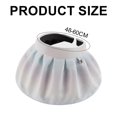 thumbnail image 3 of 56-58cm Circunferencia del sombrero Color degradado del arco iris Sombrero protector solar Sombrero para el sol anti-ultravioleta de verano femenino Sombrero de concha superior vac, 3 of 5