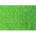thumbnail image 1 of Ahgly Company Indoor Rectangle Abstract Green Modern Area Rugs, 2' x 3', 1 of 4