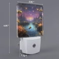 thumbnail image 2 of Fotbe Magical Bees Twilight River Luz Nocturna LED, Luz de Noche con Sensor de Luz Natural de Anochecer a Amanecer, Se Enchufa a la Pared, Blanco Cálido 0.5W-EU, 2 of 7