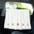 thumbnail image 4 of WSBDENLK Car Curtain Shading Curtain Cloth Art Car Sunscreen Heat Insulation Shading Curtain Cute Car Interior Accessories Car Sun Shades for Side Window Car Sunshield, 4 of 8