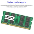 thumbnail image 4 of Z029 Ddr2 2G 533Mhz Notebook Ram Rendimiento Potente Y Estable Módulo De Memoria De Computadora 200Pin Ram De Pcb Totalmente Compatible Advancent EL007800-00, 4 of 5