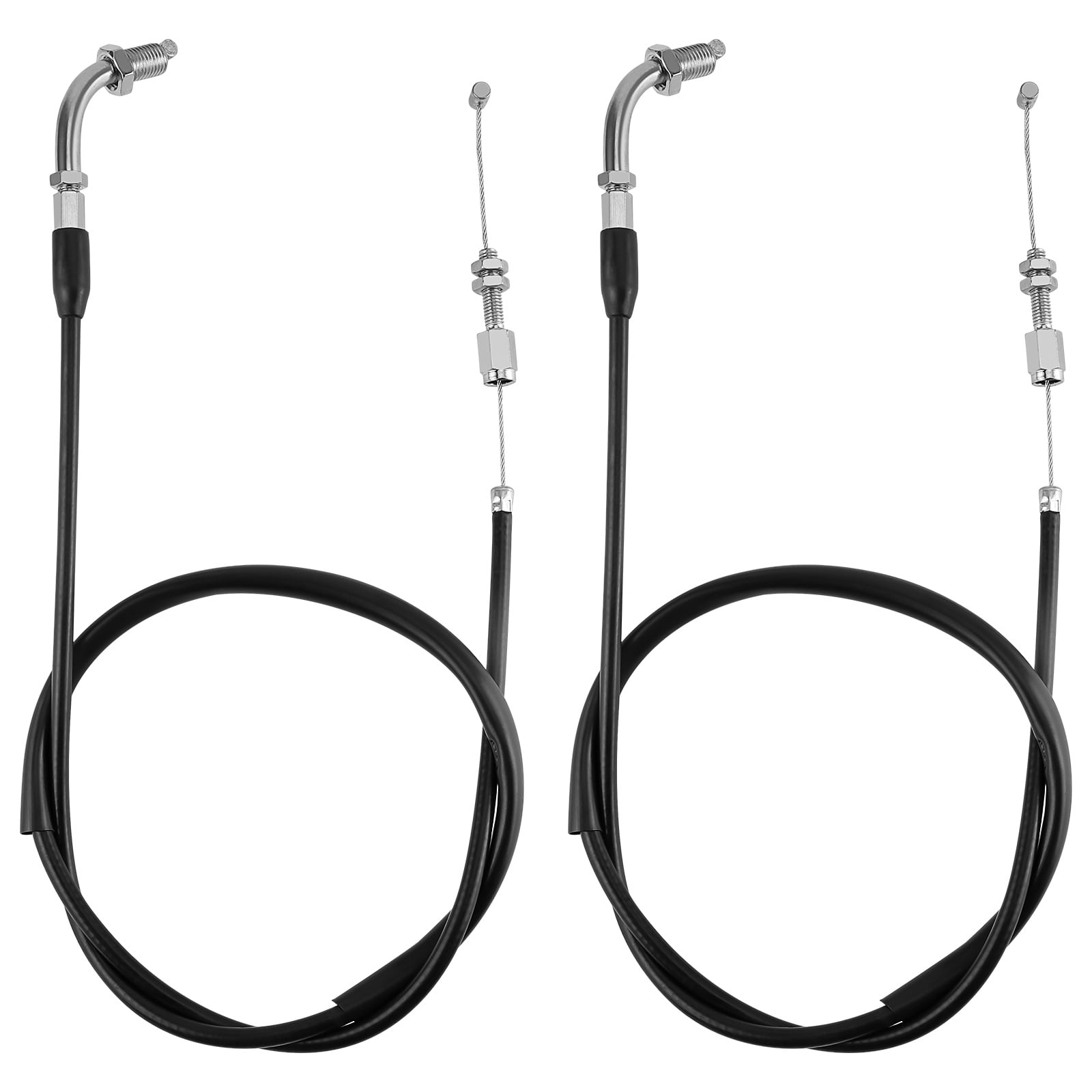 2PCS Replacemnt for Honda CB350F CB500 FT500 CB550 CB750 Throttle Cable