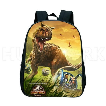 Jurassic Park Cartoon School Backpack Cartoon Lighten Kindergarten ...