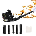 thumbnail image 2 of Floseru 52CC 550 CFM Leaf Blower - 2-Stroke Backpack Gas Powered Leaf Blower, Grass Lawn Blower Air Cooling Gasoline Backpack Grass Blower, Backpack Snow Blower for Garden, 2 of 9