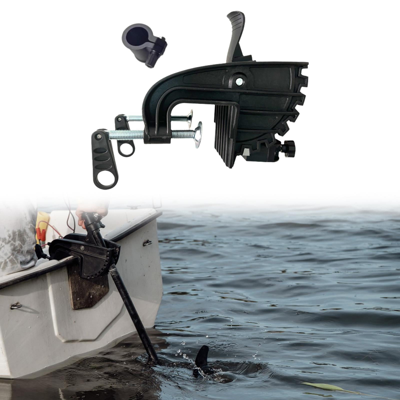 simhoa Electric Trolling Motor s Supplies 12V Easy Installation Professional for Inflatable Boat Kayak Boat Motor Bracket Sturdy with Adjustment