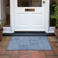 thumbnail image 6 of Addison Rugs Chantille Indoor/Outdoor Transitional Geometric Navy Washable Rectangle Rug, 1'8" x 2'6", 6 of 6