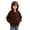 15-Brown, variant on Yutgune Boys Zip Up Hoodie Jacket, Full Zip Long Sleeve Hooded Sweatshirt with Pocket, Casual Fall Outerwear