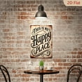 thumbnail image 5 of 1pc 12*8 inch iron Metal Sign - This is My Happy Place_ Vintage  Sign - Rustic Metal Wall Decor for Home, Garden, Kitchen, Garage, Farmhouse _ Durable Entrance & Porch Art _ Perfect Christmas, 5 of 7