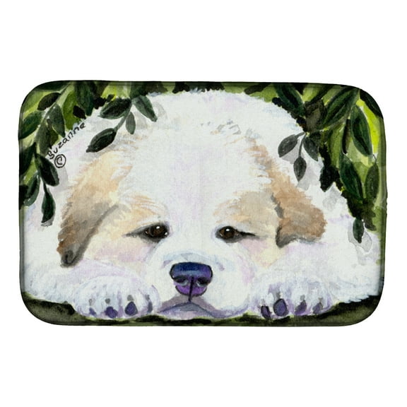 Golden Retriever Dish Drying Mat