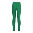thumbnail image 4 of Miutii Kids Girls Yoga Dance Leggings Pants Compression Trousers Workout Fitness Athletic Sports Active Tights Dark Green 10, 4 of 7