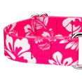 thumbnail image 6 of Country Brook Petz® Pink Hawaiian Martingale Dog Collar and Leash, Medium, 6 of 7