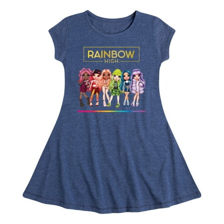

Rainbow High - Toy Doll Lineup - Toddler And Youth Girls Fit And Flare Dress
