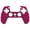 Color:Purple red, variant on Silicone Grip Case For PS5 Controller Shell With NonSlip Texture, Ergonomic Design And Easy To Clean Protectors