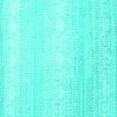 thumbnail image 1 of Ahgly Company Indoor Square Abstract Turquoise Blue Contemporary Area Rugs, 6' Square, 1 of 4