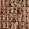 thumbnail image 2 of Lencería erótica Porno para mujer, Body de rejilla, ropa de dormir, ropa de discoteca, body de talla libre, lencería transparente, 2 of 5