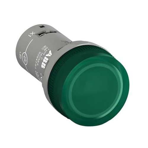 ABB ABB CL2-502G 22mm Assembled Indicator Light, Green, Compact