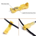 thumbnail image 5 of Electrical Connectors, T-Tap Wire Connectors For Quick Splice Disconnect, Self Stripping, Easy Installation, Wide Applications, 5 of 8