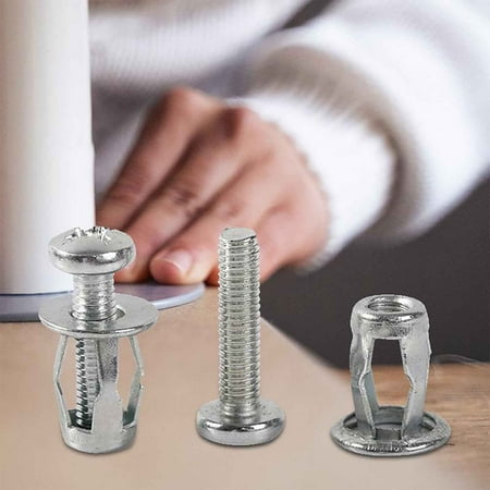 

Rbaofujie Wedding Decor Nut Expansion Screw Gypsum Board Hollow Iron Car Fixed Expansion Bolts Lantern Type Riveting Connecting NutEntryway Decor Multi-color