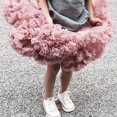 thumbnail image 4 of Falda de tutú pequeña para niñas pequeñas, faldas de tul hinchadas para niños, ropa de princesa para fiesta de cumpleaños para niñas recién nacidas de 1 a 15 años, 4 of 5