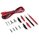 thumbnail image 3 of Kit de Cables de Prueba de Sonda de Prueba de MultíMetro de 48 Piezas Reemplace las Sondas de Cables de Prueba para Pinzas de Cocodrilo MultíMetro Digital Sonda Tipo U, 3 of 5