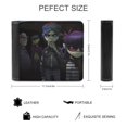 thumbnail image 2 of Gorillaz PU Leather Wallet With Card Slots Bifold Wallet Money Organizers Holder Gift Daily Wallet, 2 of 7