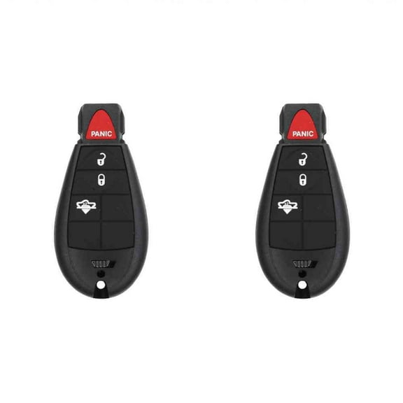 Key Fob Eye4Techs Replacement for RAM 1500 2018 FCC GQ4-53T GQ453T Part Number 68521302 68521302AA Pack of 2