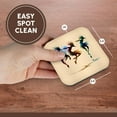 thumbnail image 7 of 3dRose, Dance In The Dust Storm Kokopelli Art, Set of 4 Coasters - Soft, 7 of 7