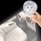 thumbnail image 1 of Viernes Negro Descuentos, Lunes Cibernético, Lámpara de emergencia nocturna para coche con 3 luces LED y pulsador a batería Akmoler, 1 of 5