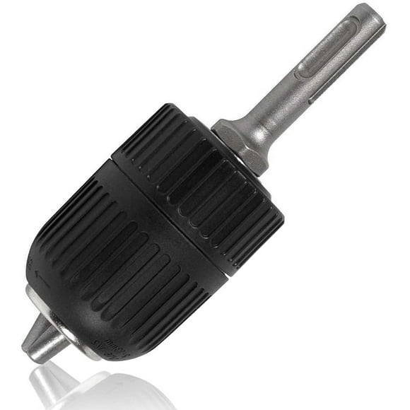 Heavy Duty Keyless Drill Chuck, Compact Design Ensures Smooth Fluid Action for Corded and Corded Drills Compatible, Adjustable From 2 to 13 mm