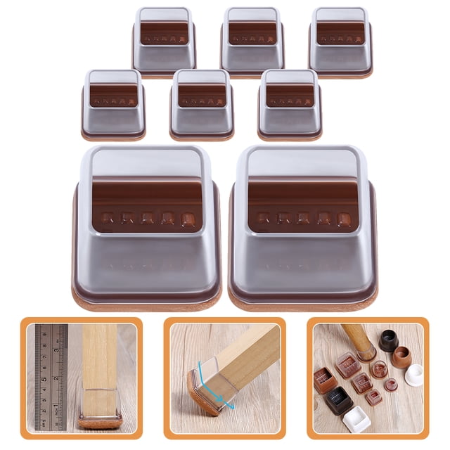 HAMPPLIES 8Ud Protectores Para Patas De Reutilizables Con Cubierta Para Multicolor Resistentes