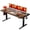 Brown, variant on Standing Desk – 1" Thickened Desktop & Heavy-duty Frame, Adjustable Height Electric Desk With Memory Controller