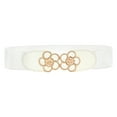 thumbnail image 1 of Ceinture Décorative pour Femmes Mode Décontractée Taille Grand Extensible Solide Fleur, 1 of 2