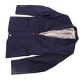 thumbnail image 3 of Chaqueta de traje para hombre Chaqueta de traje para hombre corte entallado líneas suaves moda para negocios para caballero Anggrek Otros, 3 of 7