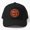 Black, variant on Half Moon Pond State Park Baseball Cap, Heraldic Logo Travel Graphic Design, Classic Hat