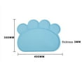 thumbnail image 3 of JoyMoreToys Anti-Slip Silicone Placemat, Thick Placemat Waterproof Pet Feeder Pad, with Raised Edge Puppy Kitten Feeding Mats Prevents Food and Water Splashing out, 3 of 4