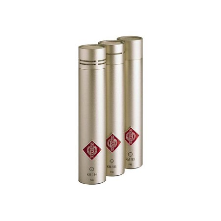 UPC: 0615104085237 | Neumann KM 184 – MT Stereo Set 180 Series – microphone – matte black