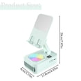 thumbnail image 4 of CoreLiving Small Desk Fan Portable Handheld Personal Fan Quiet Battery Powered Rechargeable USB Fan with Phone Holder for Summer Essentials 1 Pack, 4 of 6