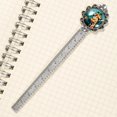 thumbnail image 3 of Giraffe Vintage Silver Lace-Edged Bookmark: a Gift for Readers and Book Lovers, 3 of 5