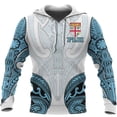 thumbnail image 5 of Sudadera con capucha con la bandera activa de Fiji para hombre y mujer, sudadera con capucha con estampado 3D de escudo de armas, ropa deportiva para niños y mujeres, Y2k, novedad de 2024, 5 of 5