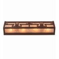 thumbnail image 3 of Meyda Tiffany 14403 4 Light 5" Tall Wall Sconce - Rust, 3 of 7